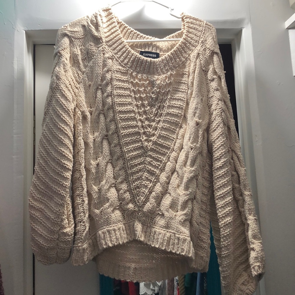 Express knit sweater